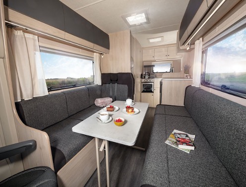 The lounge on the Expedition C63