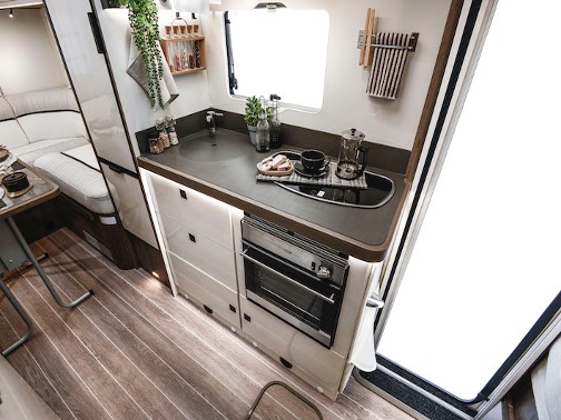 The kitchen on the T-Line 700