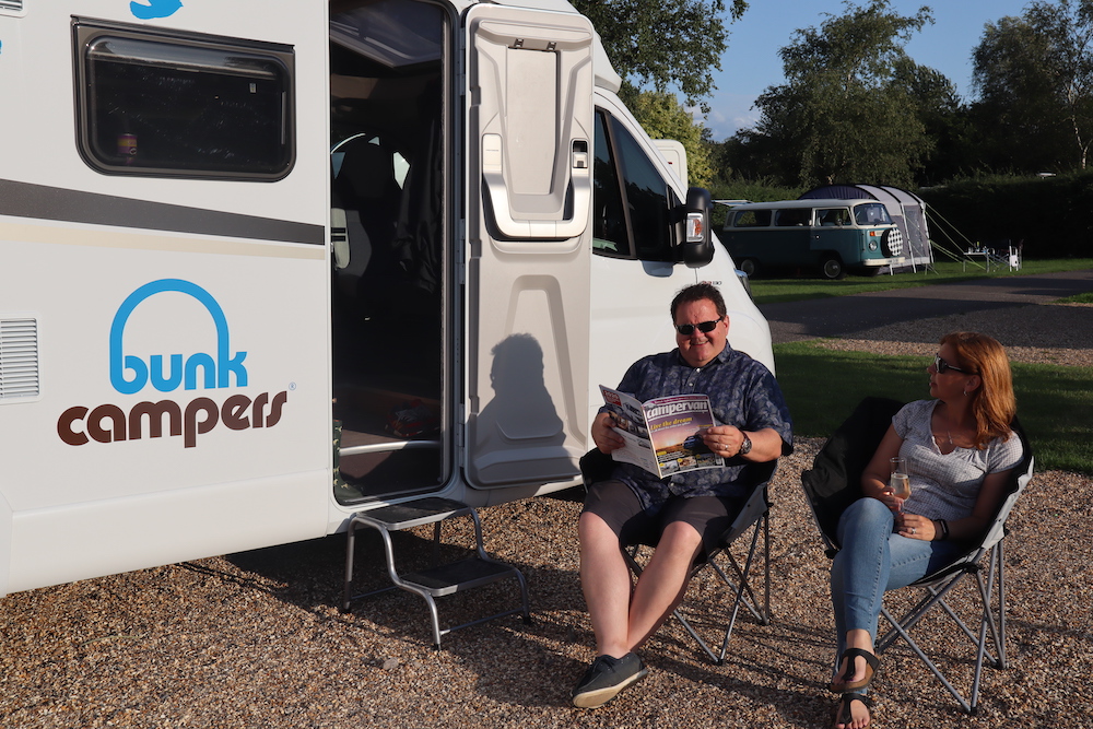 Weisnberg CaraCompact motorhome hire from Bunk Campers. Picture Claire Honeywood