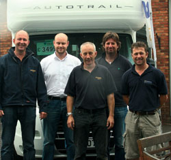 somerset motorhome centre team