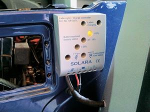 Solar panel regulator Solar panel regulator