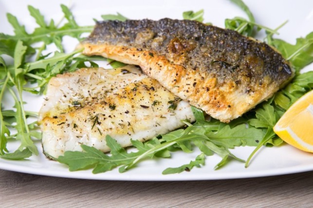 oriental-style sea bass oriental-style sea bass