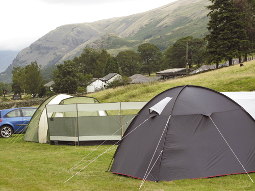 touring with backpacking tents