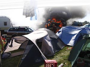 tent fire tent fire
