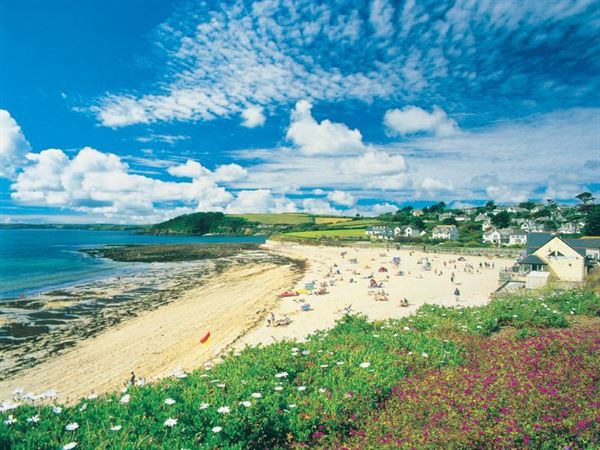 Gyllyngvase Beach is great for families Gyllyngvase Beach is great for families