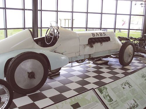 Babs could top 170mph in 1927 and can be found in Pendine Sands Museum Babs could top 170mph in 1927 and can be found in Pendine Sands Museum