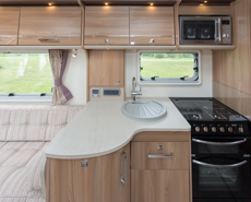 Caravan kitchen