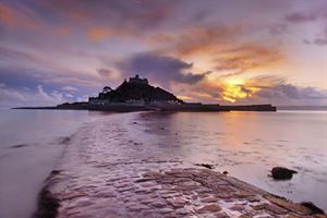 St. Michaels Mount at low tide