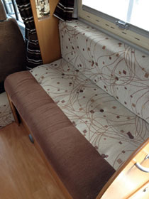 The original fabric in the Premier