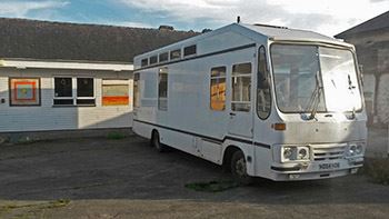 The finished motorhome, ready to go The finished motorhome, ready to go