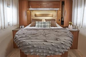 The popular island bed format