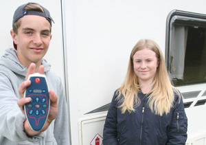 Caravan motormovers are easy to use