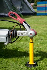 Caravan noseweight gauge accessory
