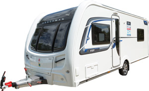 Coachman VIP 545 caravan