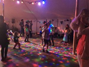 Retro disco