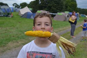 Corny caption here
