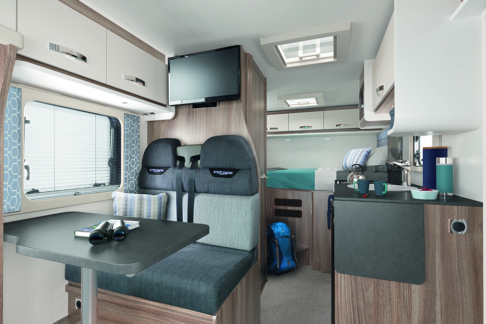 Swift Compact Escape view aft