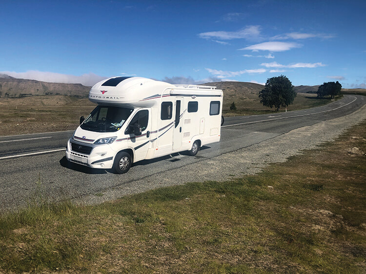 Driving a motorhome in New Zealand Driving a motorhome in New Zealand