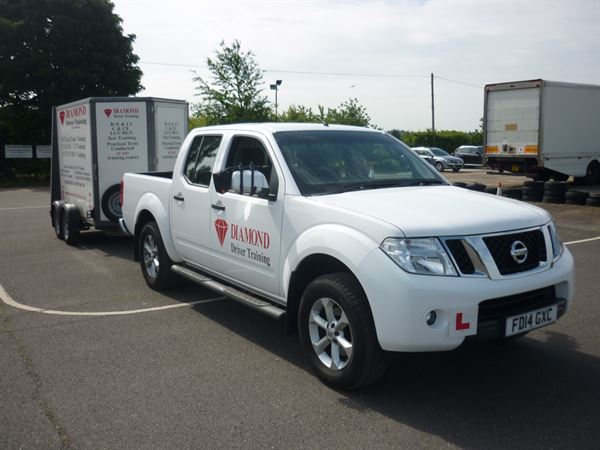 The car you'll tow with on training and test The car you'll tow with on training and test