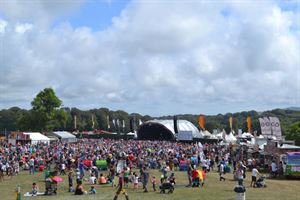 Main stage at Camp Bestival