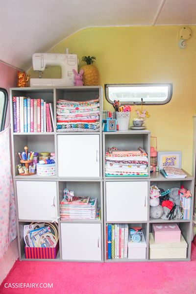 Cassie gets creative with DIY storage Cassie gets creative with DIY storage