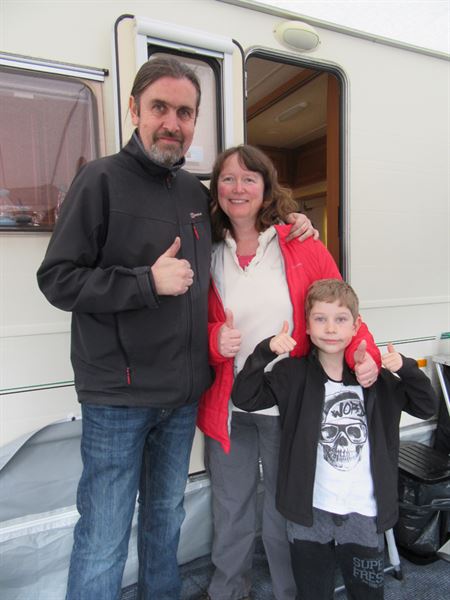 Family caravanning gets the thumbs up