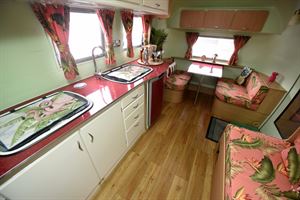 Miss Bamboo's vintage Airstream caravan