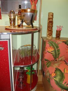 Miss Bamboo's vintage Airstream caravan