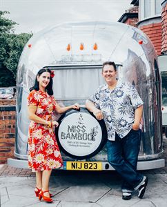 Miss Bamboo, Emma Edwards and partner Nigel Preston