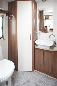Caravan washing and showering