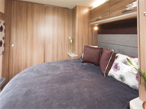 Caravan sleeping for couples