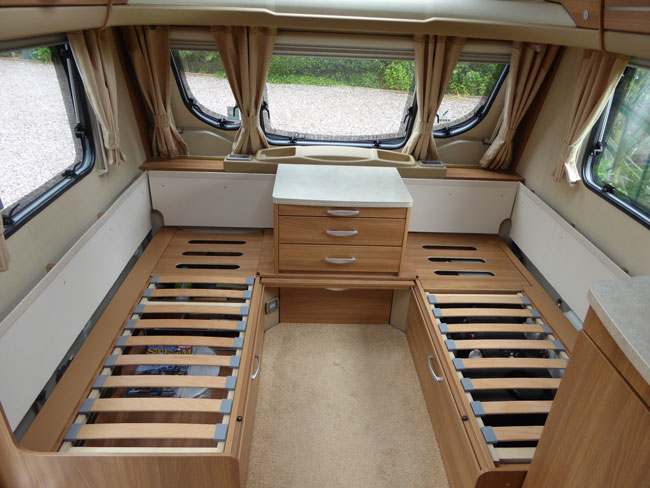 Remove upholstery from your caravan to help security Remove upholstery from your caravan to help security