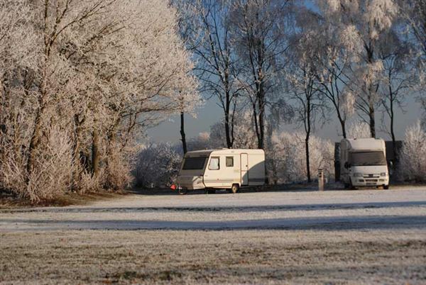 Winter caravanning