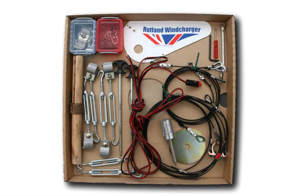 Marlec wind generator components