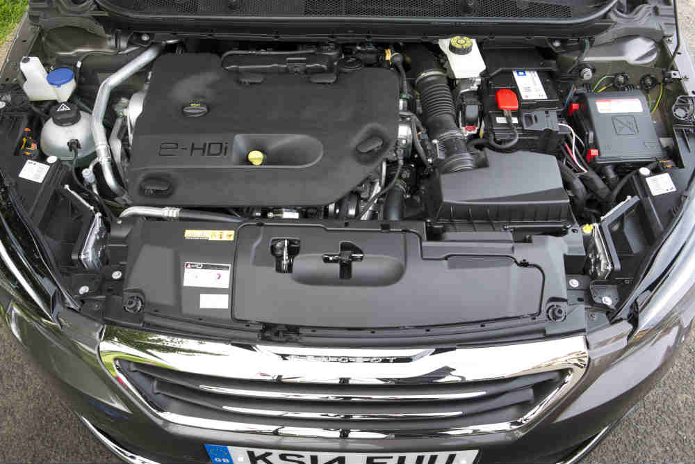 the engine in the Peugeot 308 SW