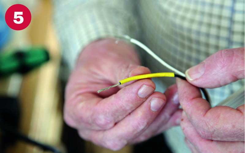 Slide up shrink tube