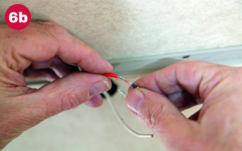 Splice cables together