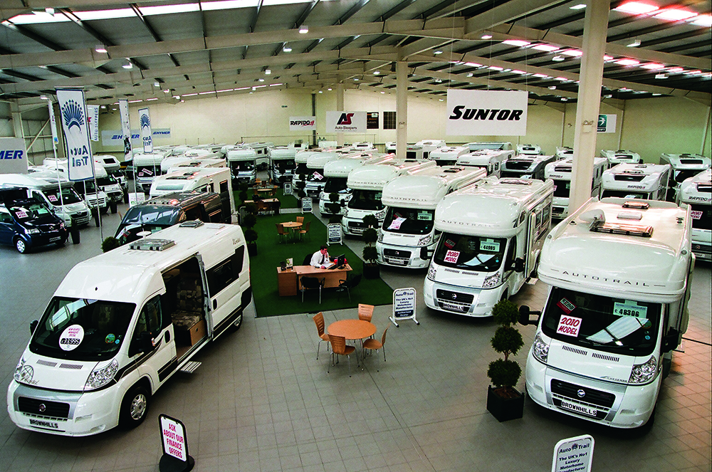 Motorhome dealer