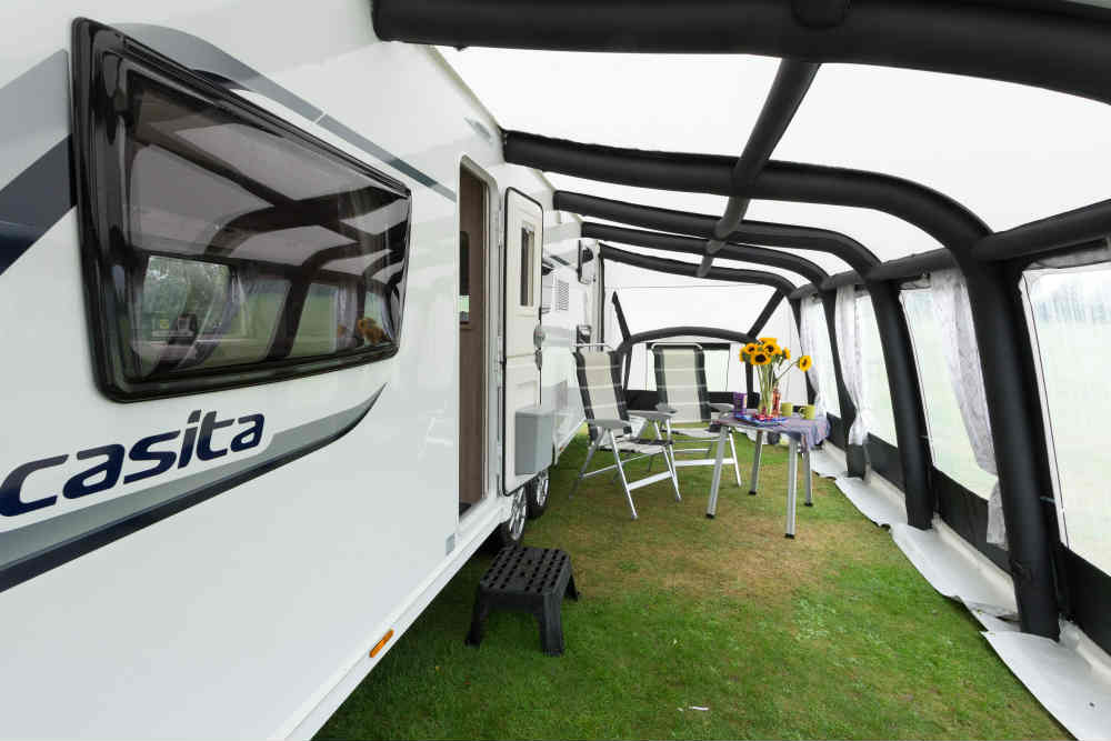 Interior of the Modul-Air caravan awning interior