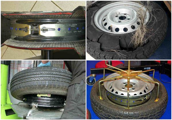 Tyre safety bands Tyre safety bands