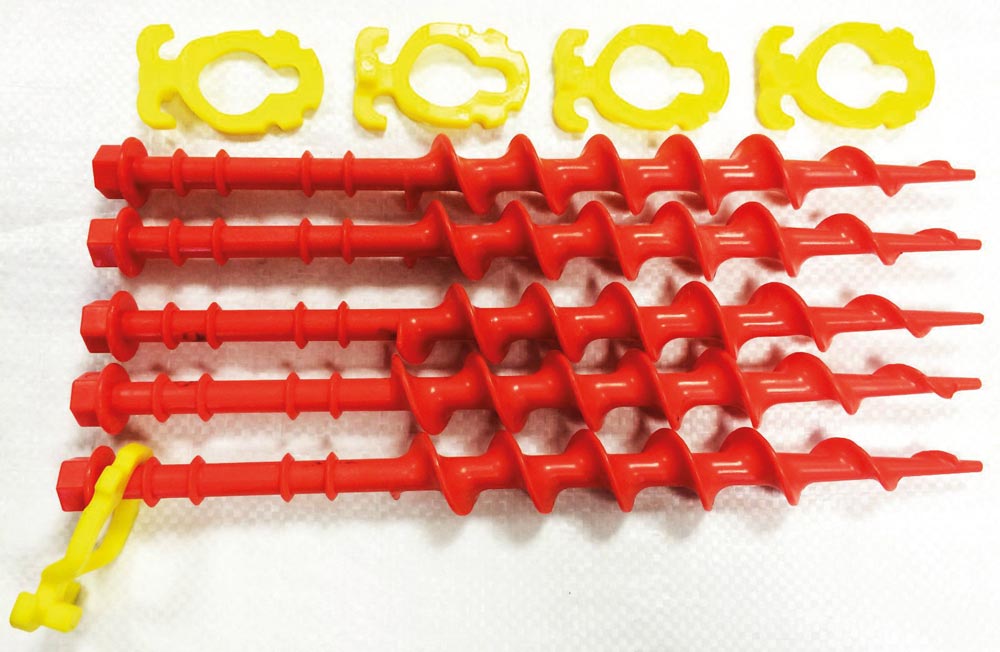 screw in tent or awning pegs