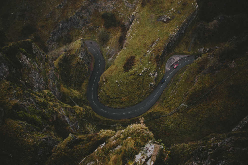 Cheddar Gorge view