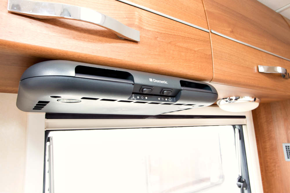 Autosleepers Mayfair over-hob extractor