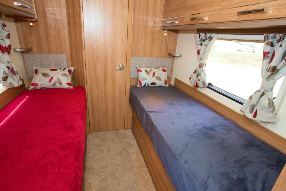 Bailey Pegasus Rimini rear beds