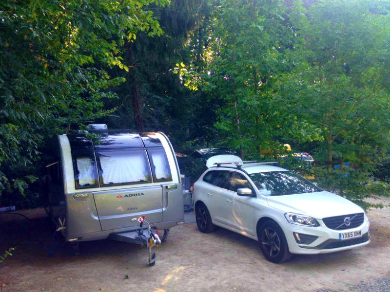 Towing an Adria Adora 613 UT Thames