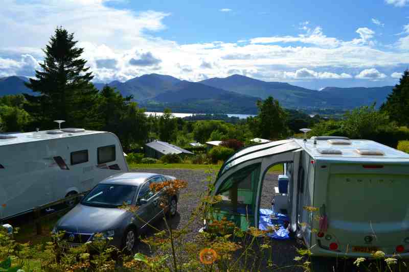 Castlerigg Hall campsite