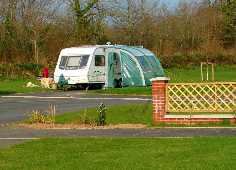 Riverside campsite Exmoor