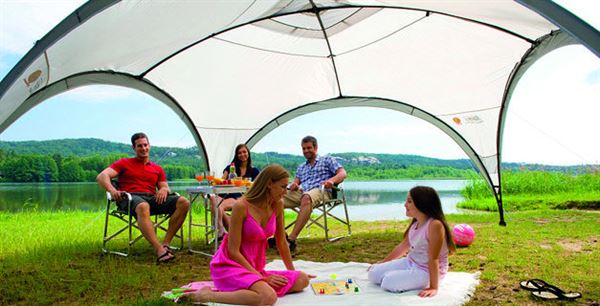 Event shelters are simpler to set up