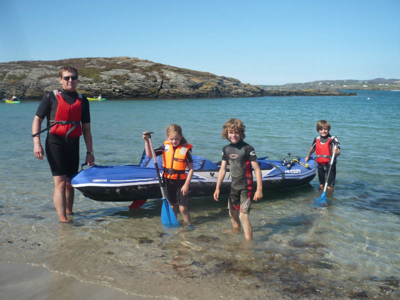 Chris Ripper with his family