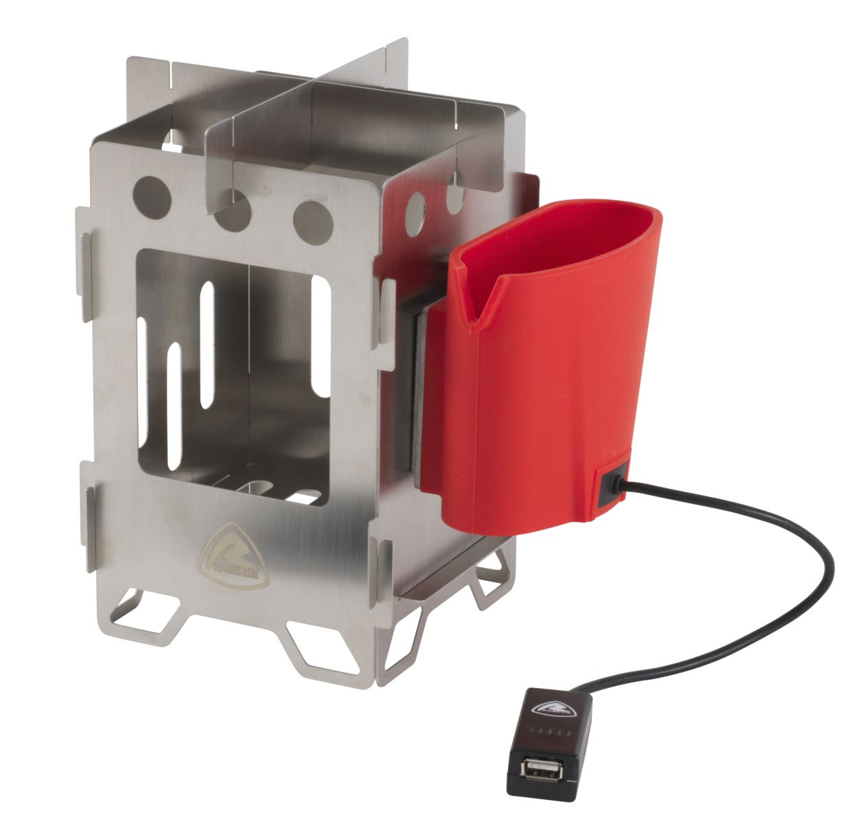 A stove and charger